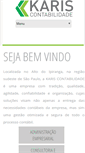 Mobile Screenshot of karisconsultoria.com.br