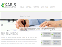 Tablet Screenshot of karisconsultoria.com.br